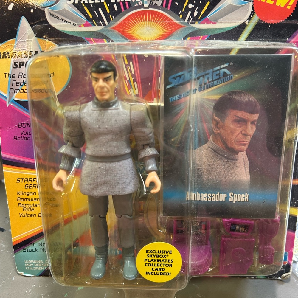 Star Trek Ambassador Spock Action Figure - Gray